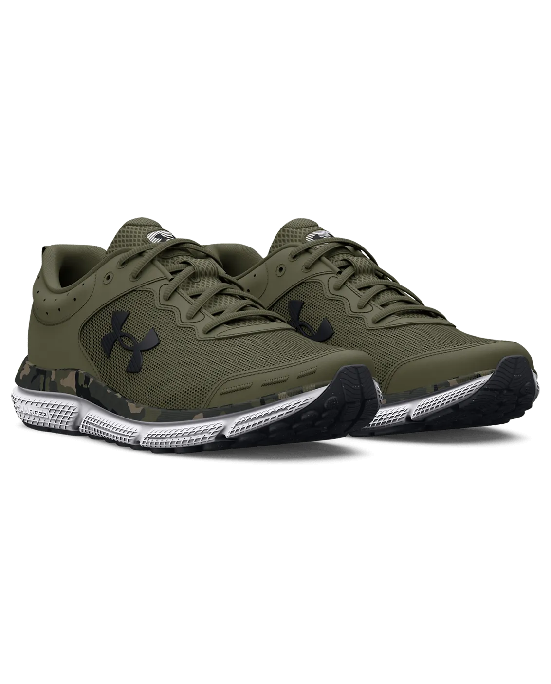 UA Charged Assert 10 Camo Men's Running Shoes evening run shoes