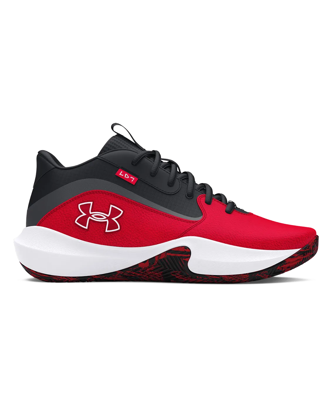 UA Lockdown 7 Unisex Basketball Shoes Comfortable Shoes Sneakers Adjustable