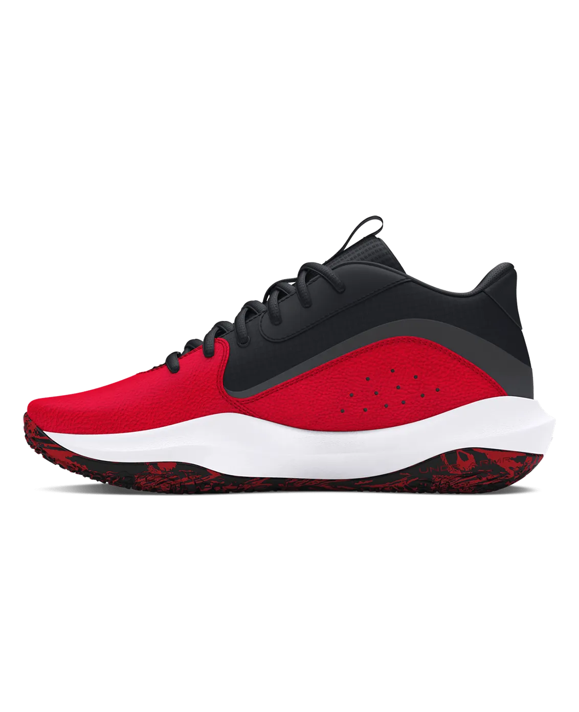UA Lockdown 7 Unisex Basketball Shoes Anti Slip Heel Cup Suede