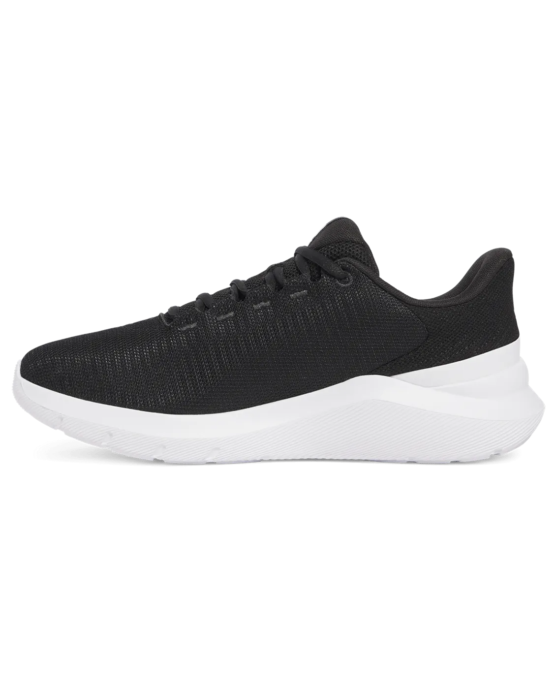 UA Phade RN 3 Men's Running Shoes running in a glacier area shoes