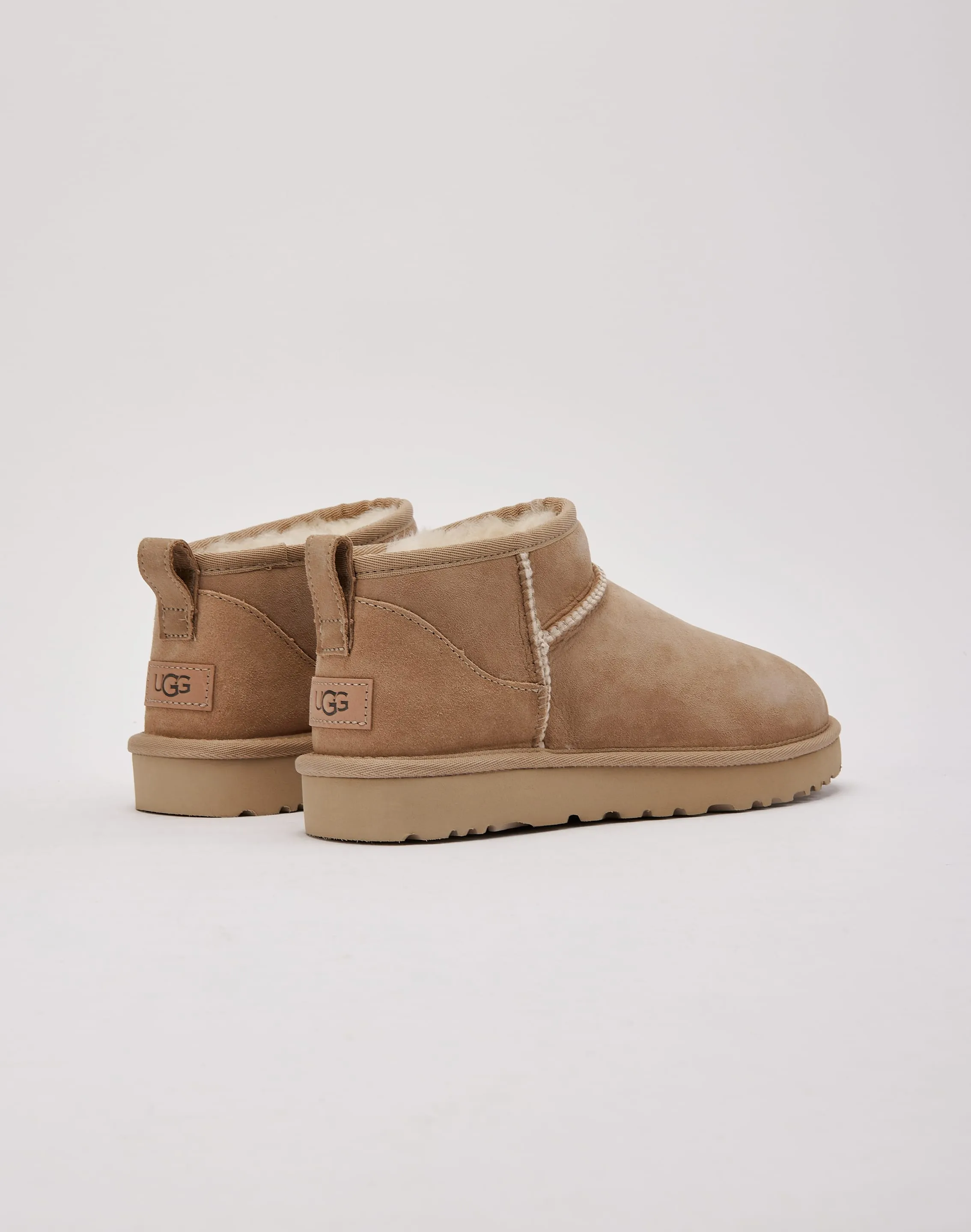 Wide Base Platform UGG Classic Ultra Mini Boots