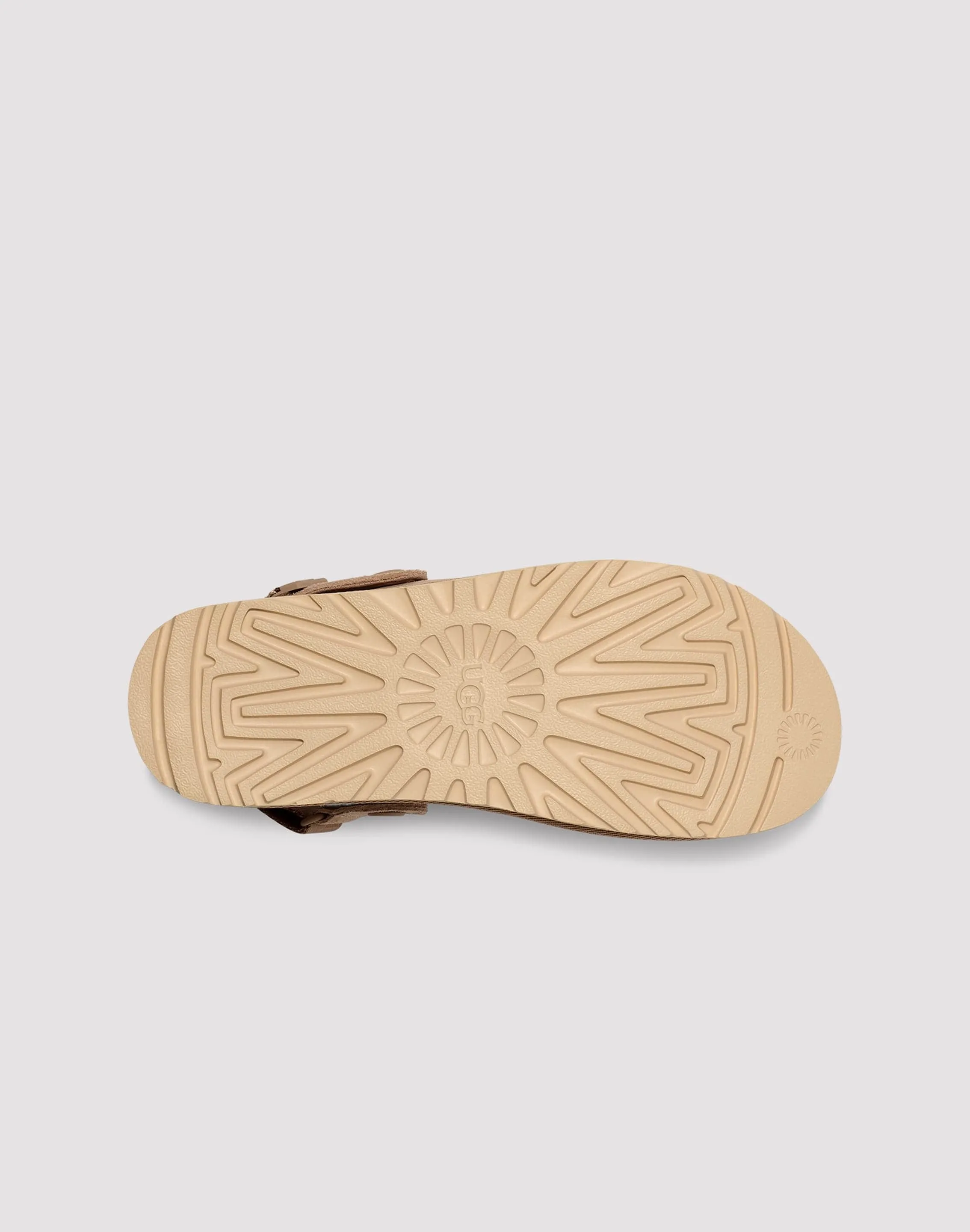 UGG GoldenStar "Sand" Clog Durable Stitching