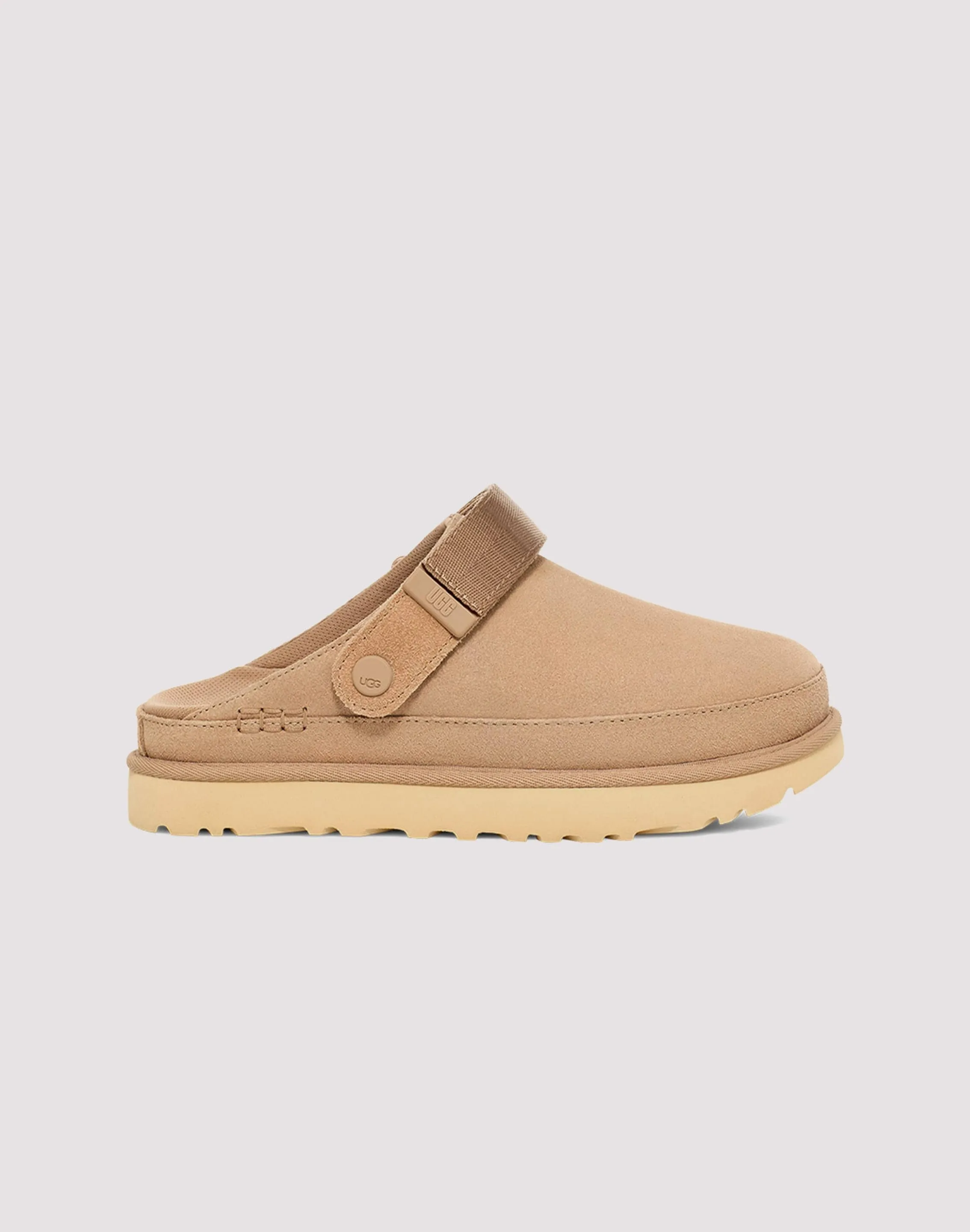 Contoured Sole UGG GoldenStar "Sand" Clog