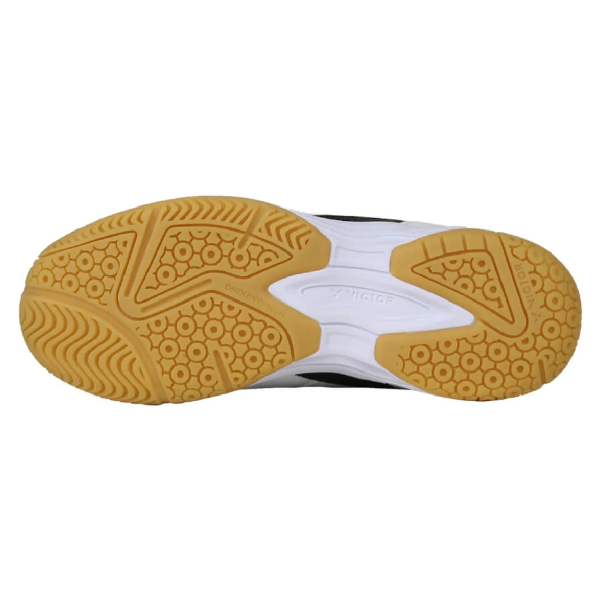 Victor A170 AC Court Shoes [Bright White/Black] Water-resistant challenge