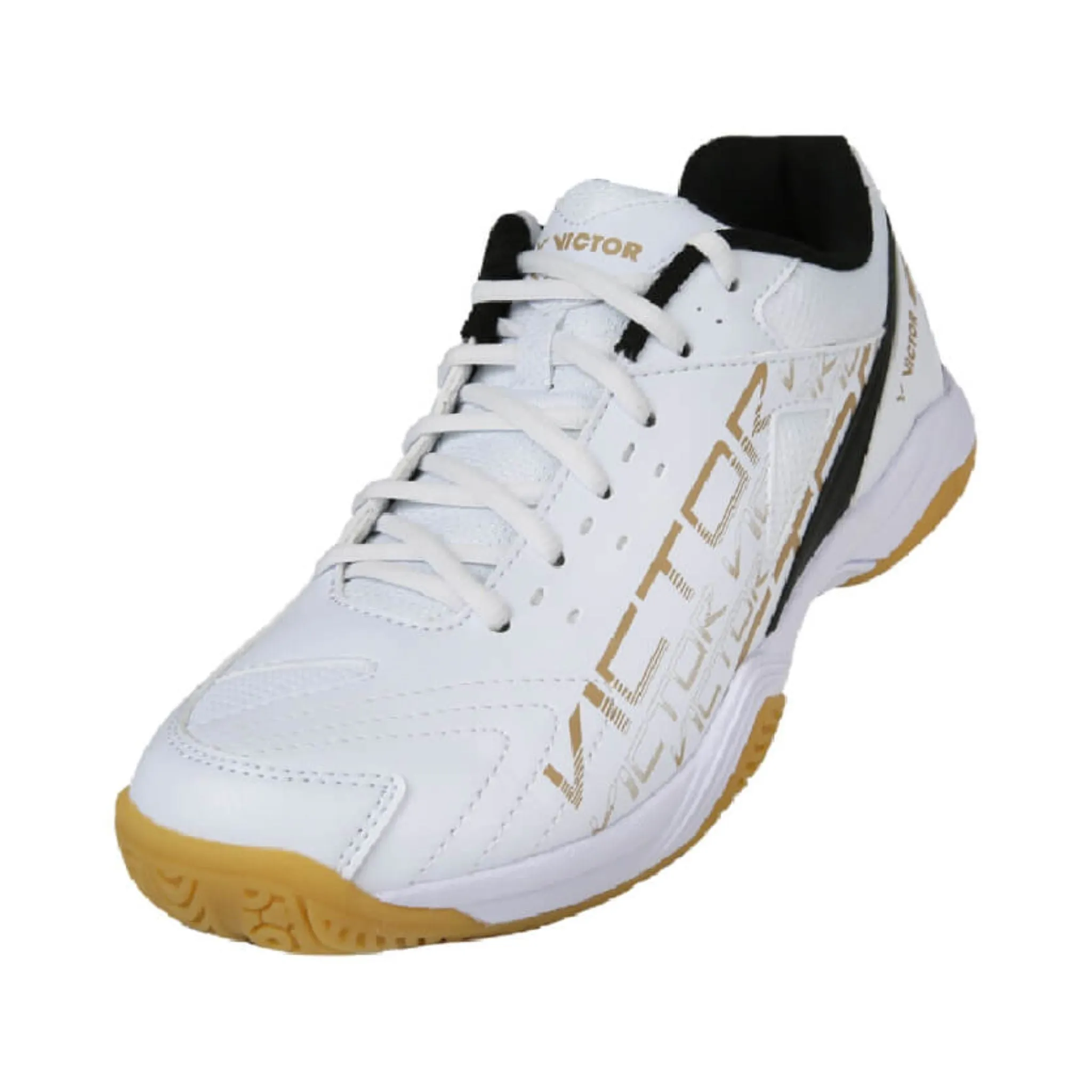 Pro Ultra Swift Nova Victor A170 AC Court Shoes [Bright White/Black]