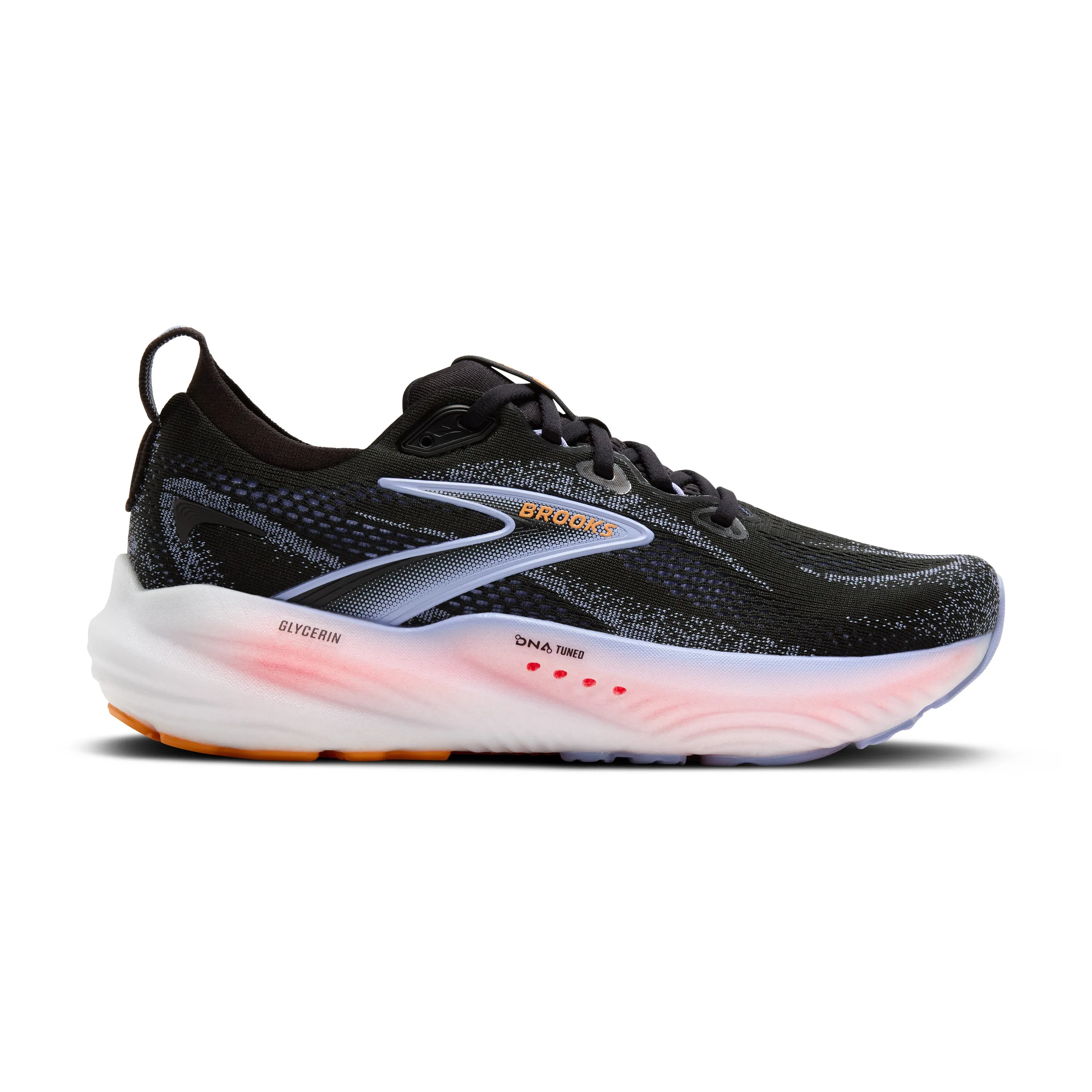 Injury prevention WOMEN'S GLYCERIN 22 - B - BLACK/BLUE HERON/ORANGE