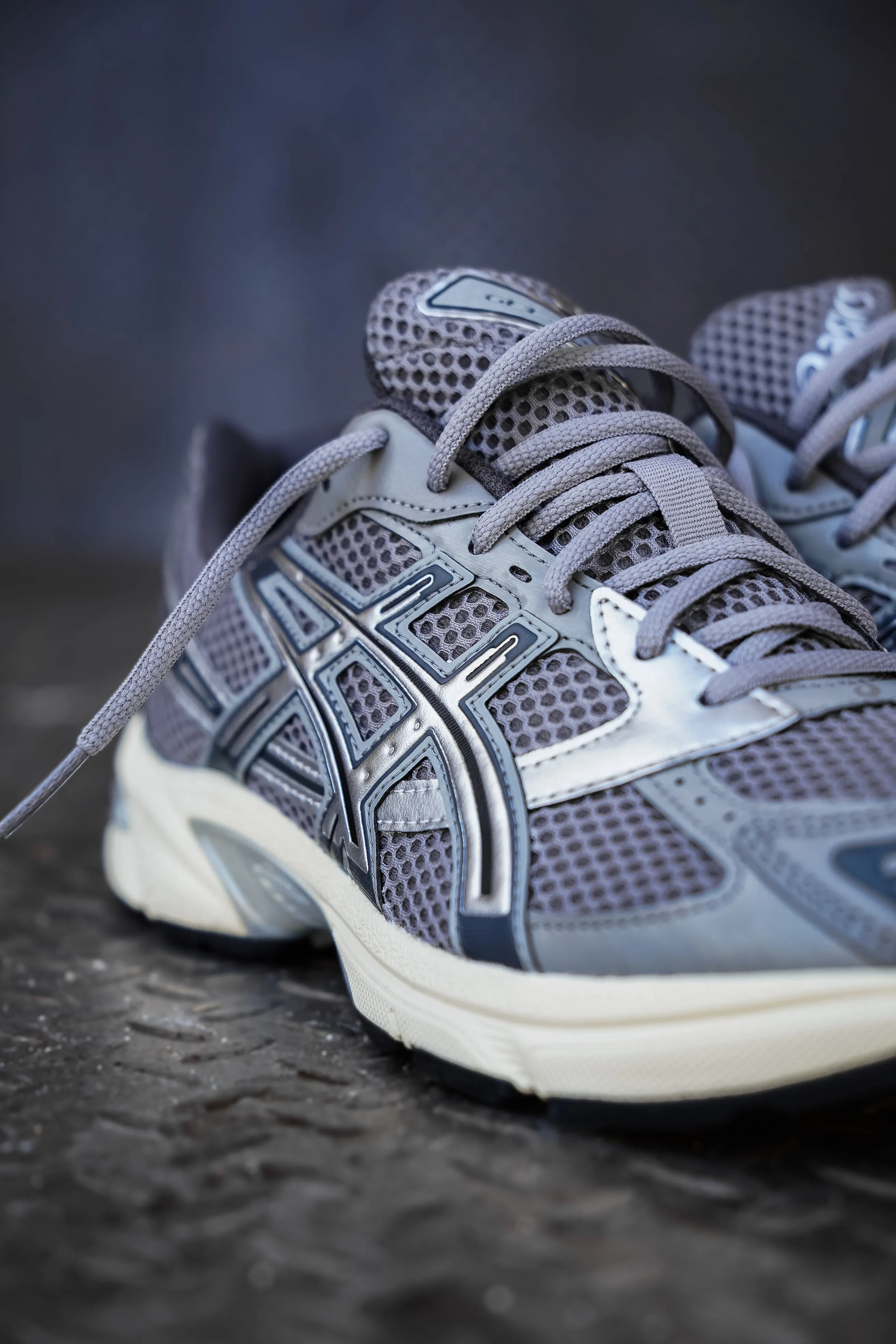 Mens Asics Gel-1130 (Clay Grey/Pure Silver) sneaker knee - high boots