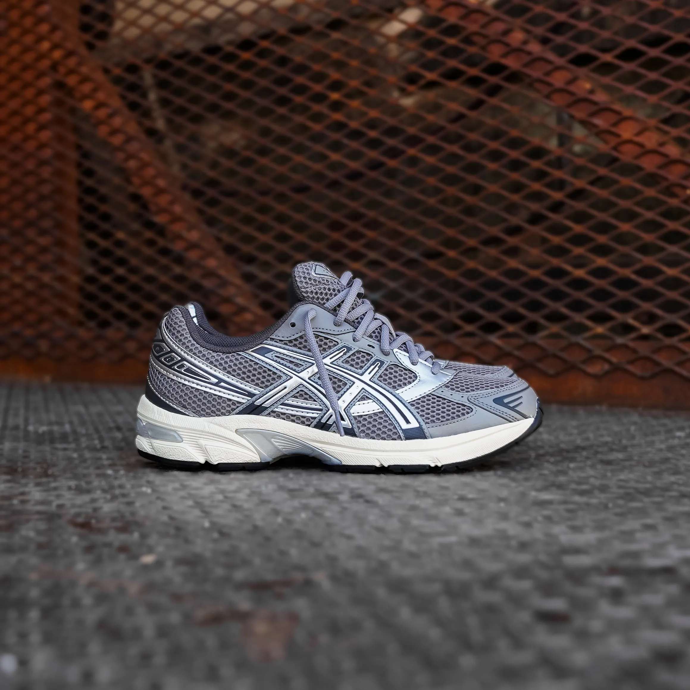 Youth Mens Asics Gel-1130 (Clay Grey/Pure Silver)