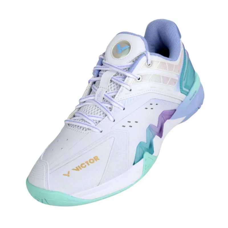 VICTOR 2025 NEW P8500NitroLite AT UNISEX Badminton Shoes - White Roomy Fit