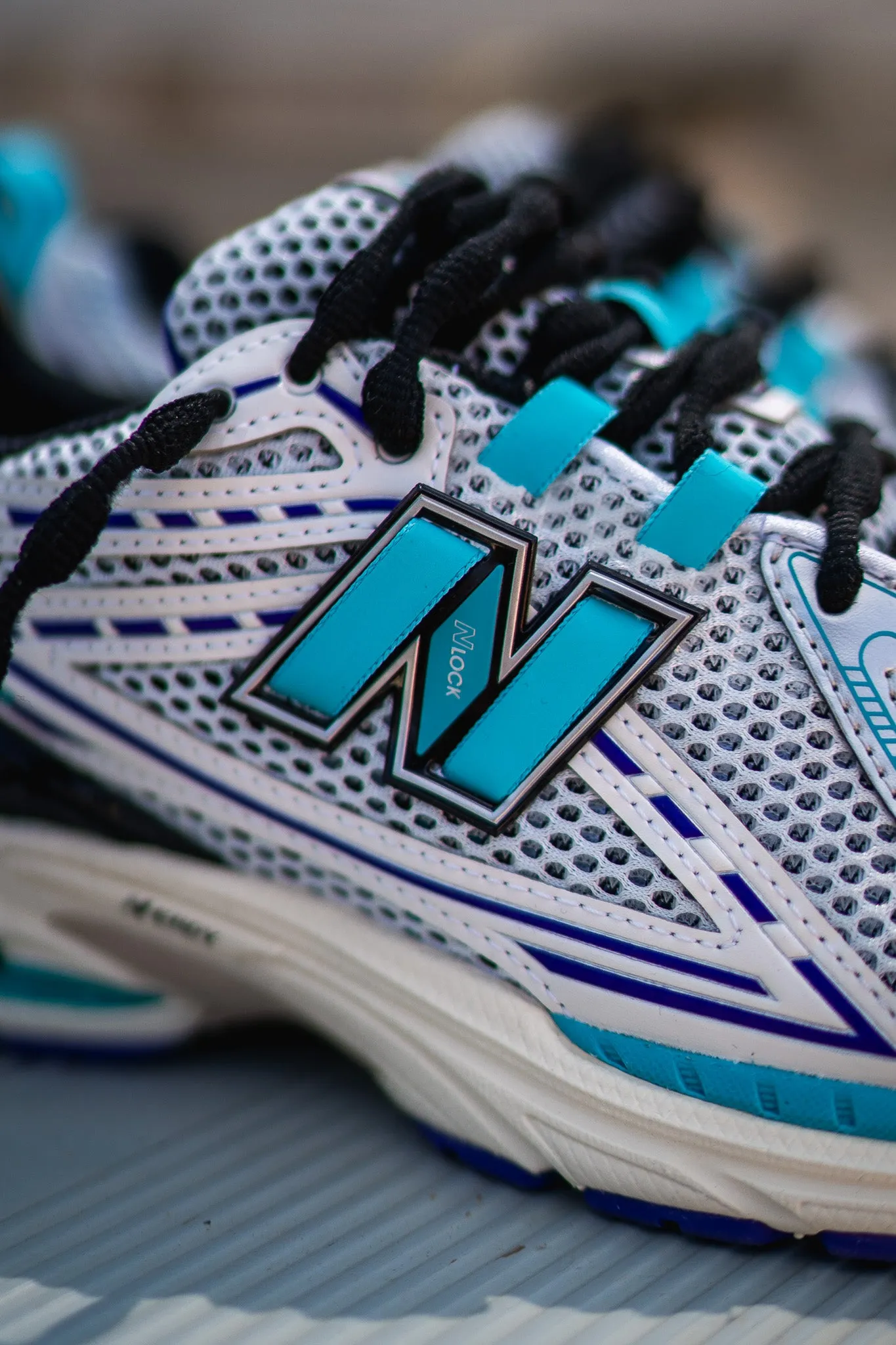 Mens New Balance 1906R (White/Blue) - M1906RCF students - specific features