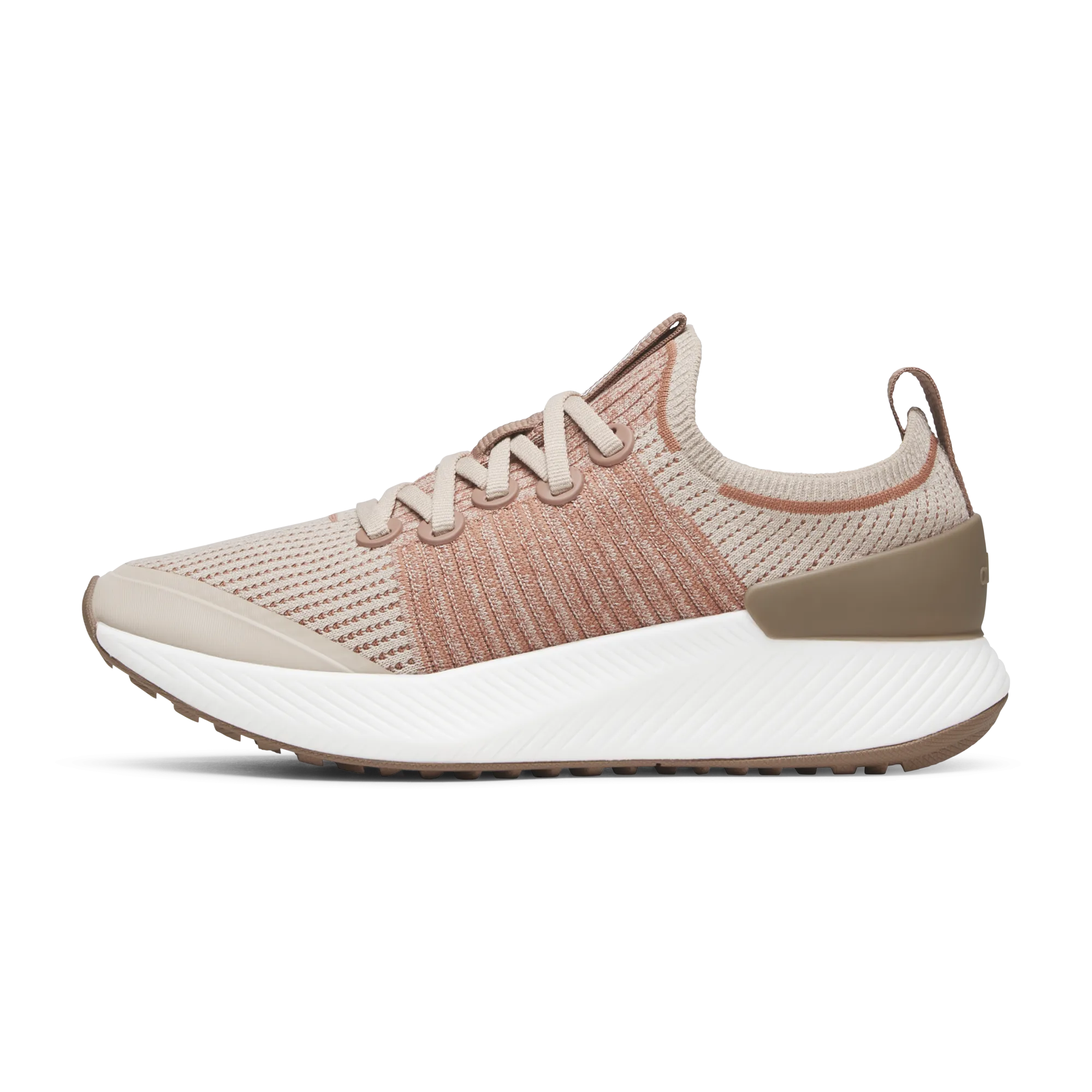 Women's Tree Glider - Beige Blush (Blizzard Sole) Minimalist Stitching City Style