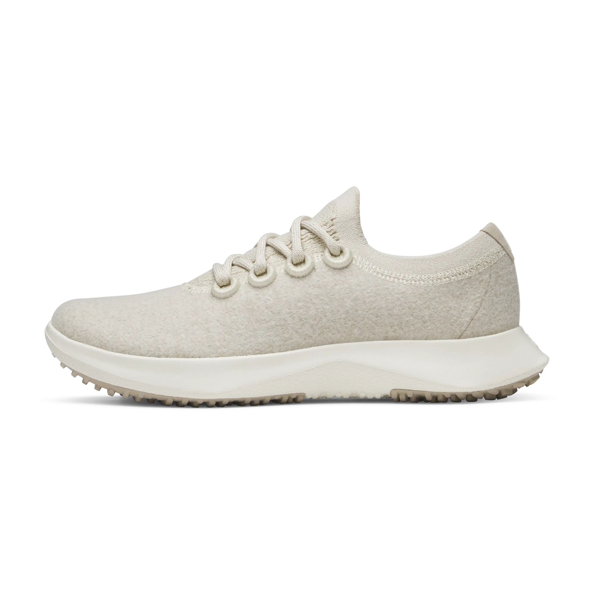 Women's Wool Dasher Mizzle - Stony Cream (Natural White Sole) Urban Runner