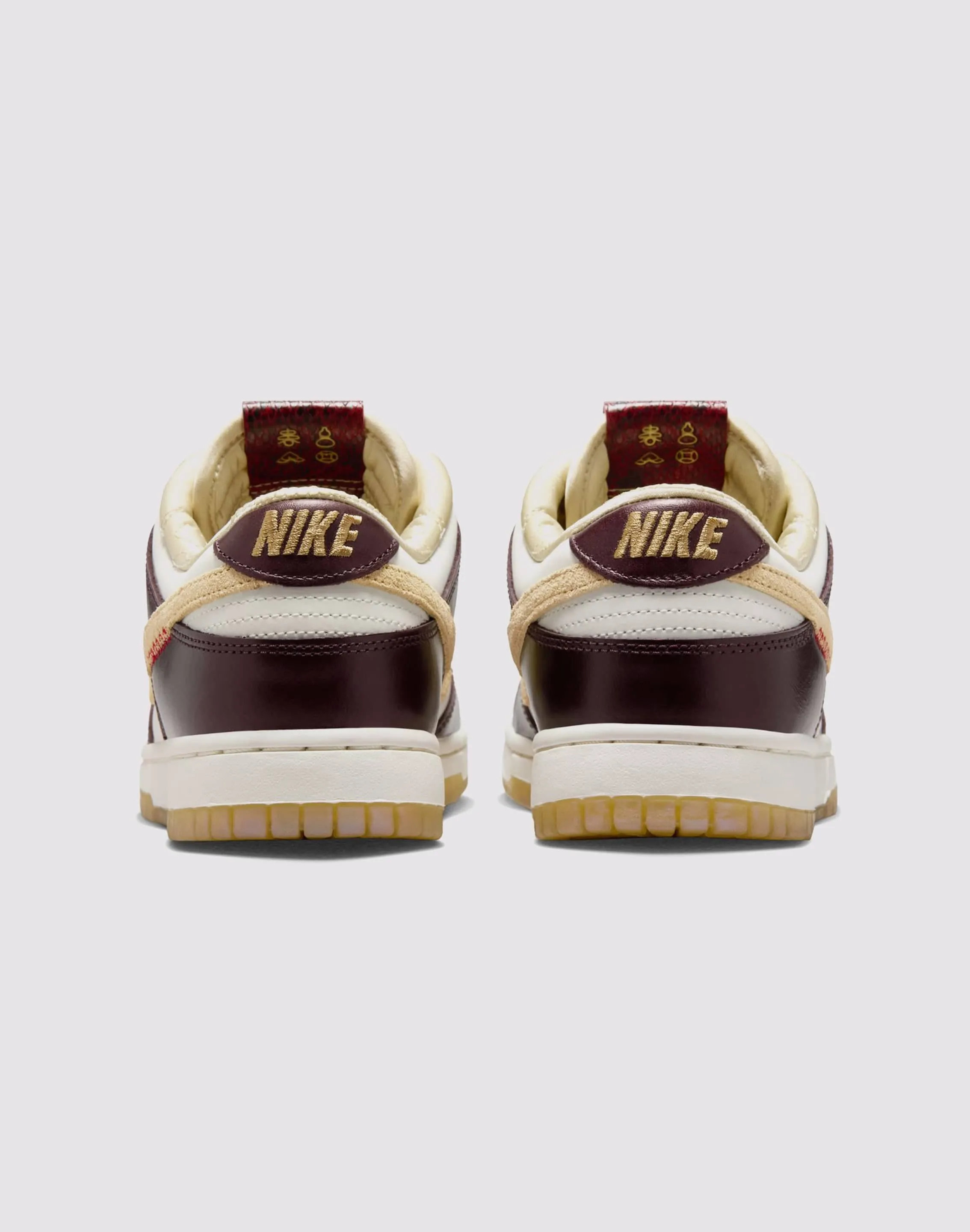 Supportive Comfort Nike Dunk Low "Sail/Team Gold/Burgundy Crush"