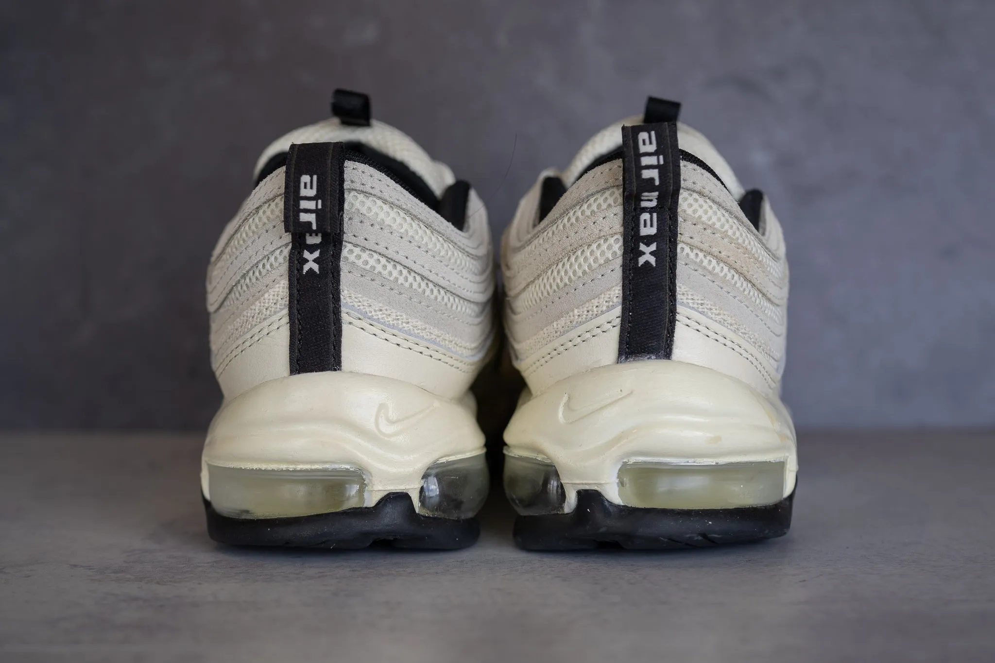 Boosted style Nike Air Max 97 (Coconut Milk)