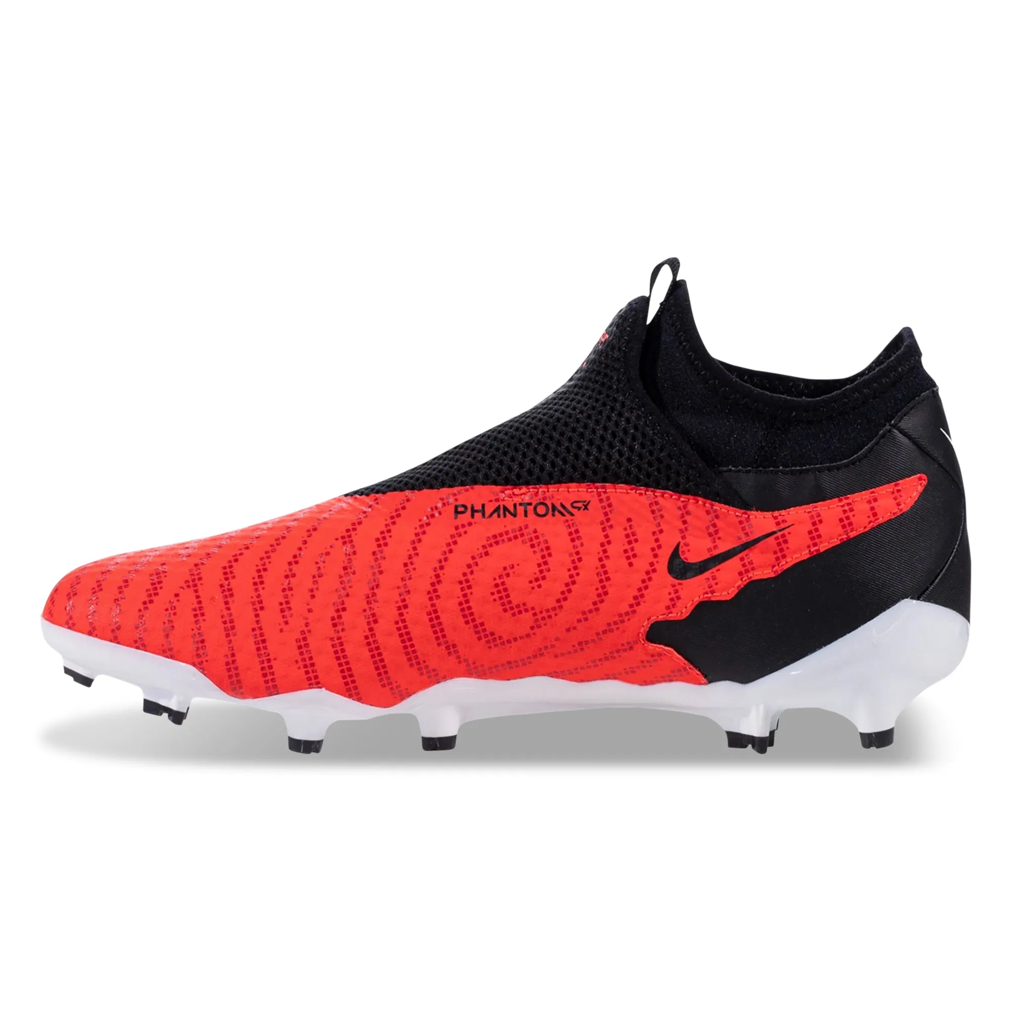 conductive shoes mountain - biking - trail shoes Nike Phantom GX Academy DF FG/MG Soccer Cleats (Bright Crimson/White)