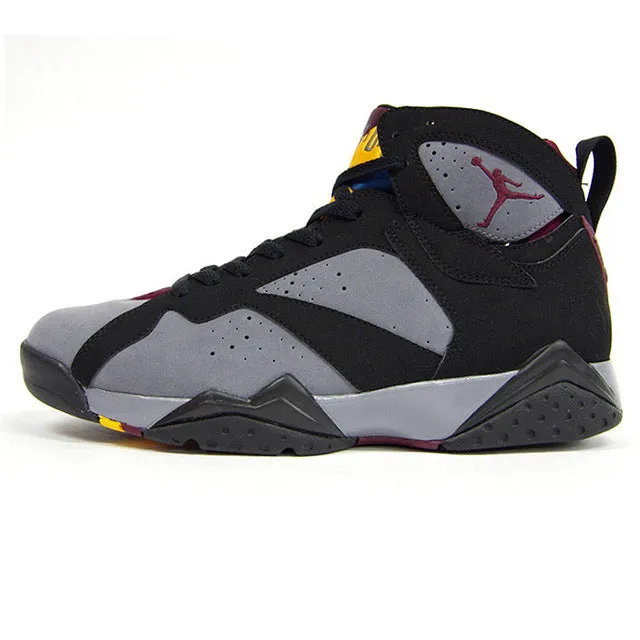 Fast Play Shoes Nike Air Jordan 7 Bordeaux AJ7 Bordeaux Women's Basketball Shoes Sneakers, New Arrival Authentic Non-slip Shoes 304774 034
