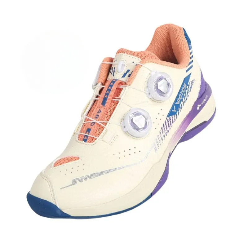 Power Max Path Prime VICTOR A810 Badminton Shoes LJ-Antique White/Medium Purple UNISEX