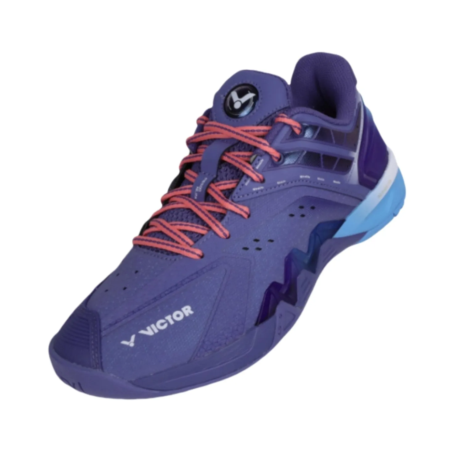Safe Ultra Rubber Outsole VICTOR 2025 NEW P8500NitroLite BM UNISEX Badminton Shoes - Blue