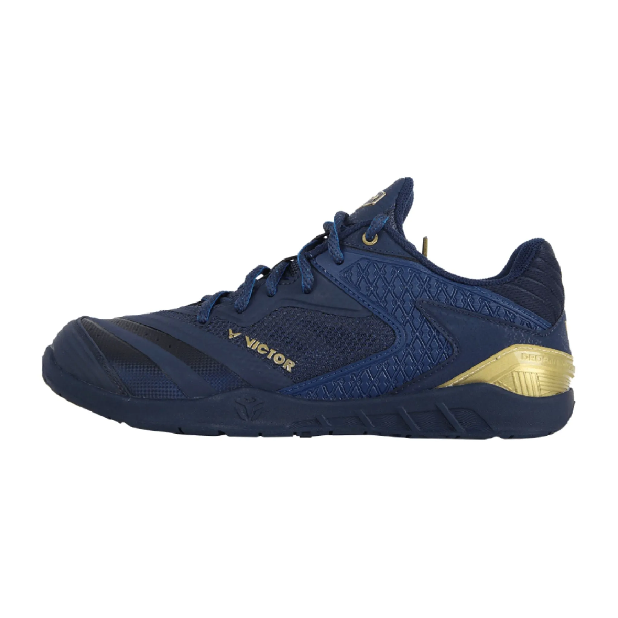 Impact Edge Tough Victor 55th Anniversary Badminton Shoes [Medieval Blue/Gold] P9200III-55 BX