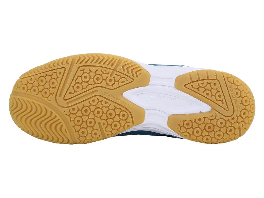 Light Nova Fast Break Victor A170 UM Court Shoes [Algiers Blue/Pale Turquoise]