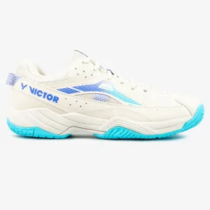 Victor A170II-LR Court Shoe (Lunar White/Pale Turquoise) Pad Light