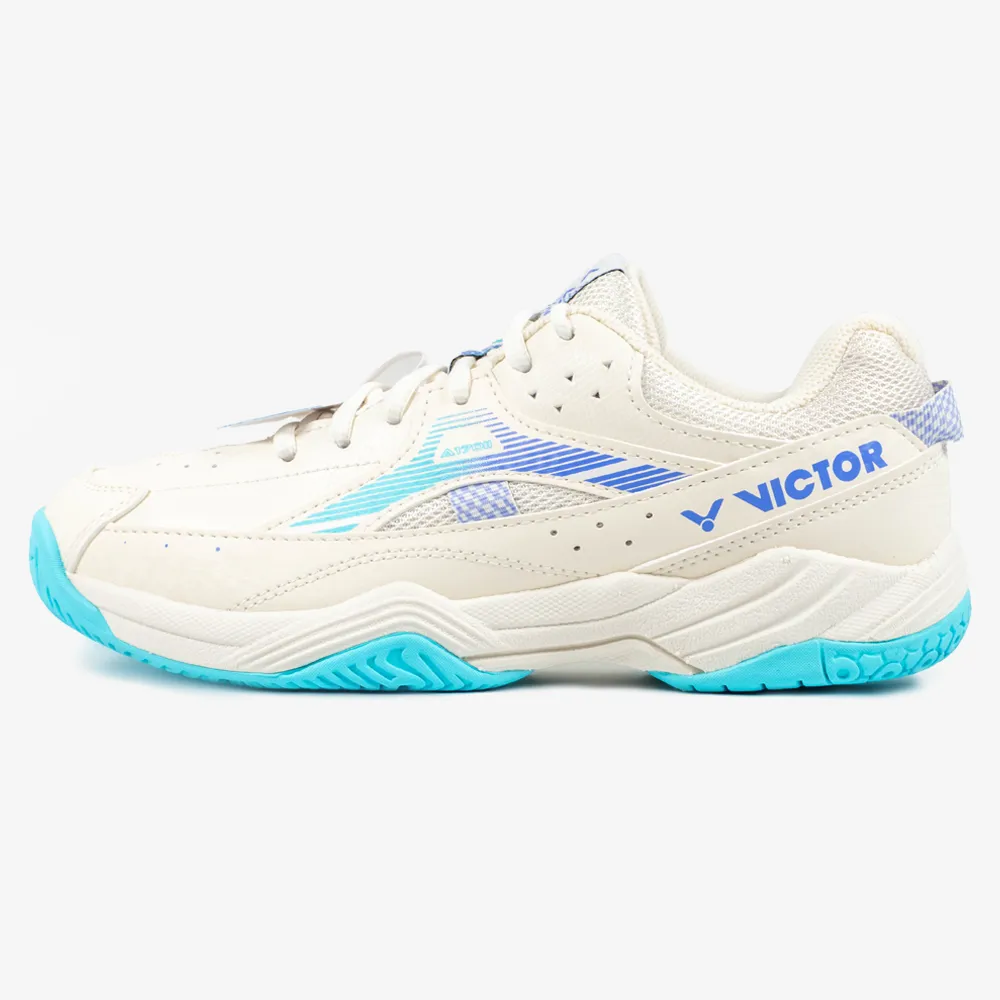 Victor A170II-LR Court Shoe (Lunar White/Pale Turquoise) Grip Max Start MasterX
