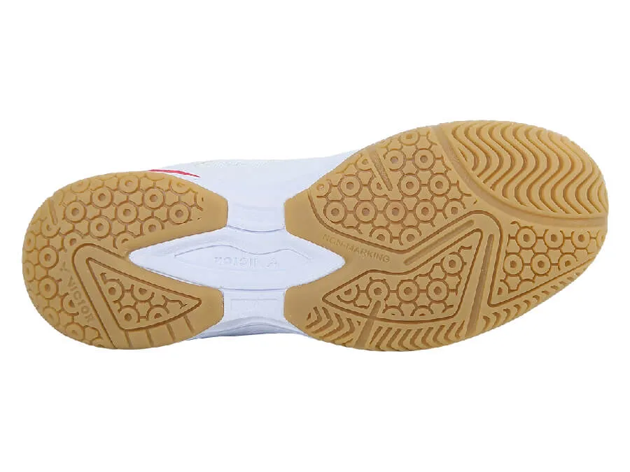 Victor A172 AD Court Shoes [Bright White/Red] park
