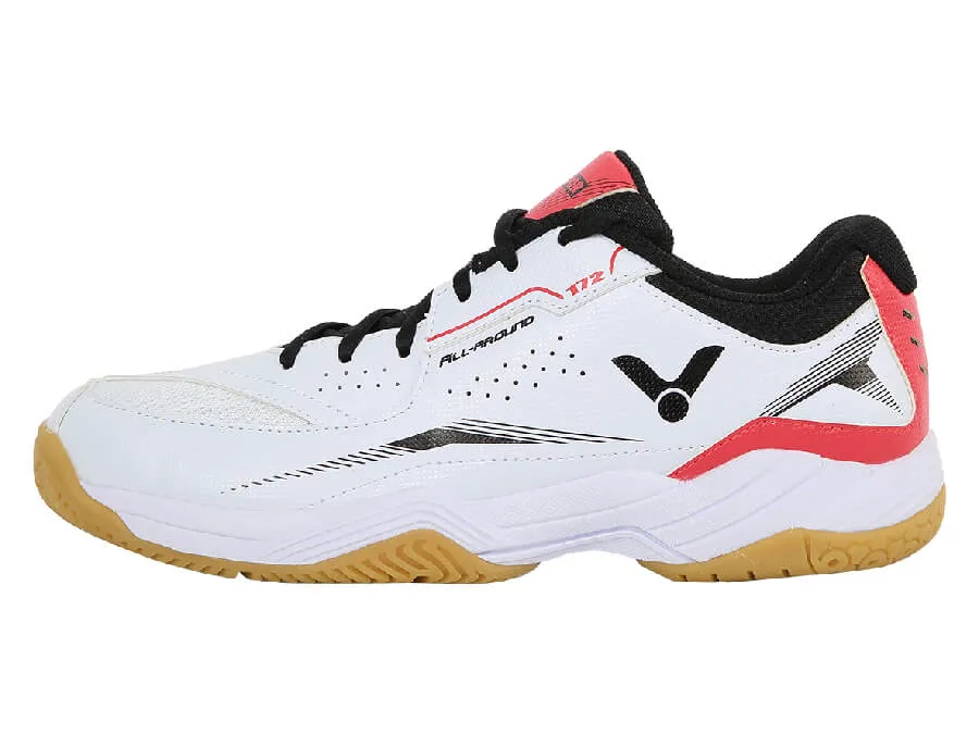 Comfort Ultra Light MasterX Victor A172 AD Court Shoes [Bright White/Red]