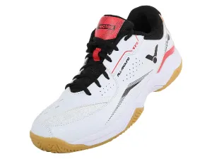 Guard Pro Flight Edge Victor A172 AD Court Shoes [Bright White/Red]