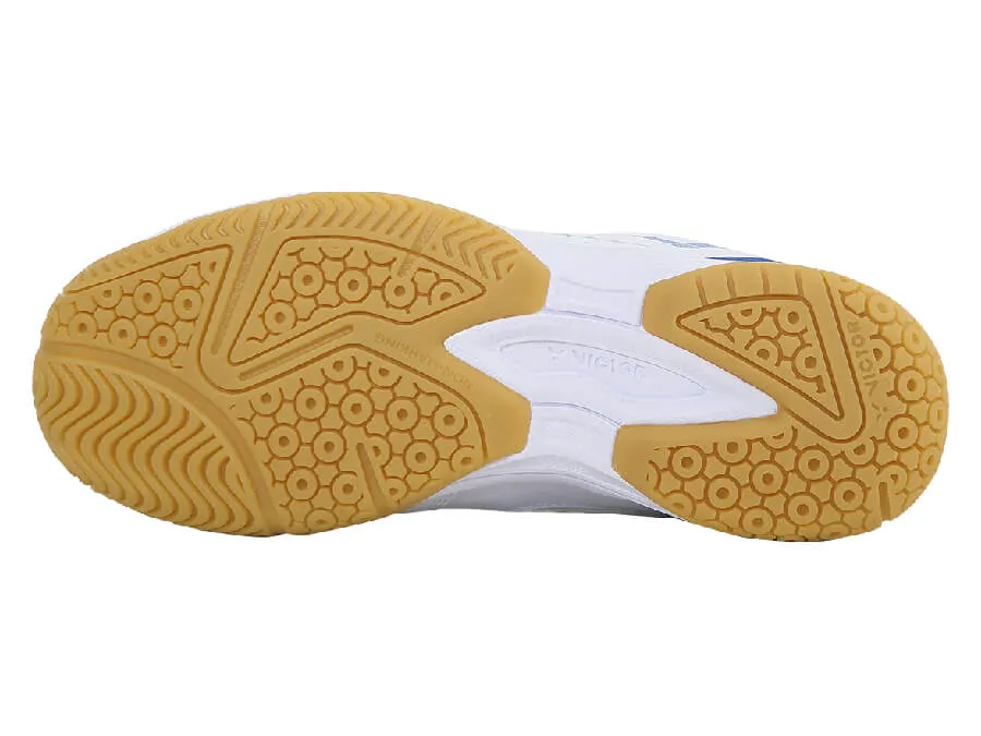 Jump Alpha Victor A172 AF Court Shoes [Bright White/Mykonos Blue]