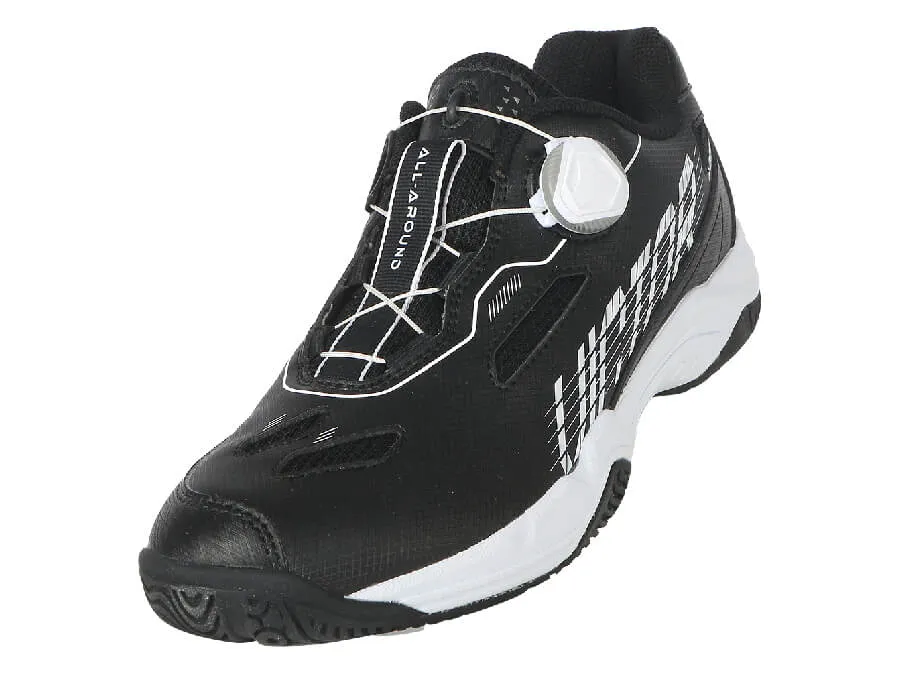Victor A396 Unisex Badminton Shoes 2024 (Black) well-made Slide Stop