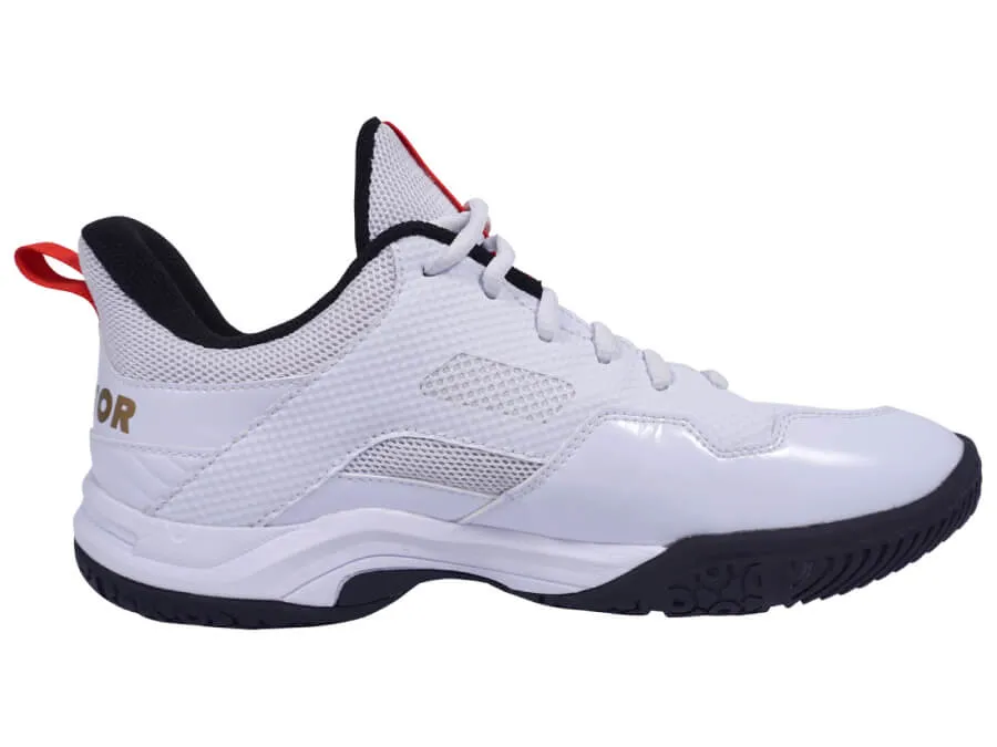 Victor A660-A Badminton Court Shoe [Bright White] Leather Upper Team Gear
