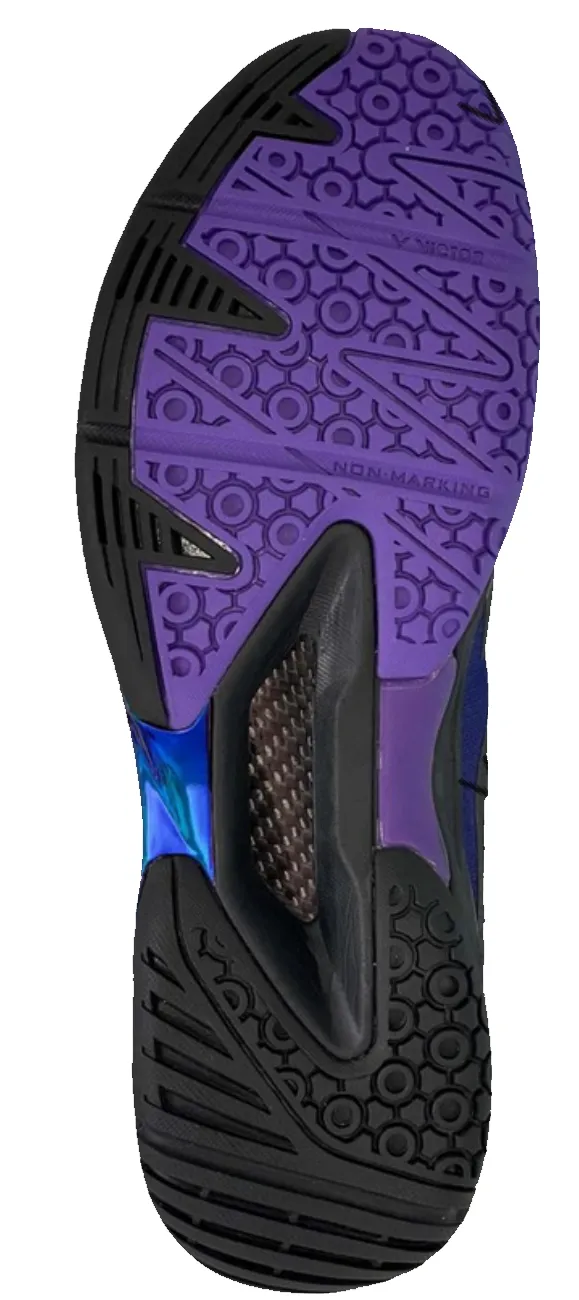 Victor A970ACE-C Badminton Shoes (Black Purple) boy Instant Stop