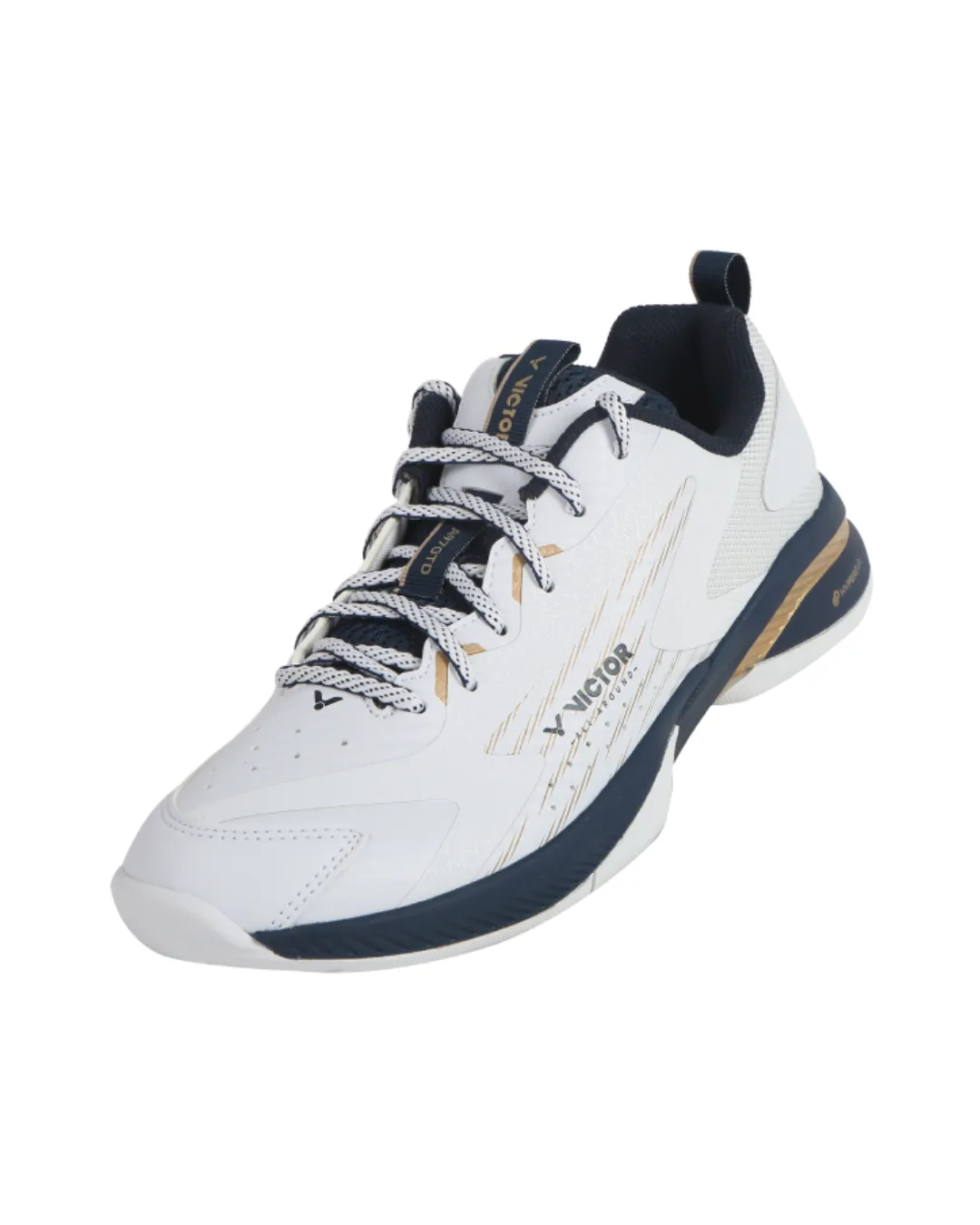 Arch Care Run Nova Victor A970TD-AX Unisex Court Shoes [Bright White/Light Gold]