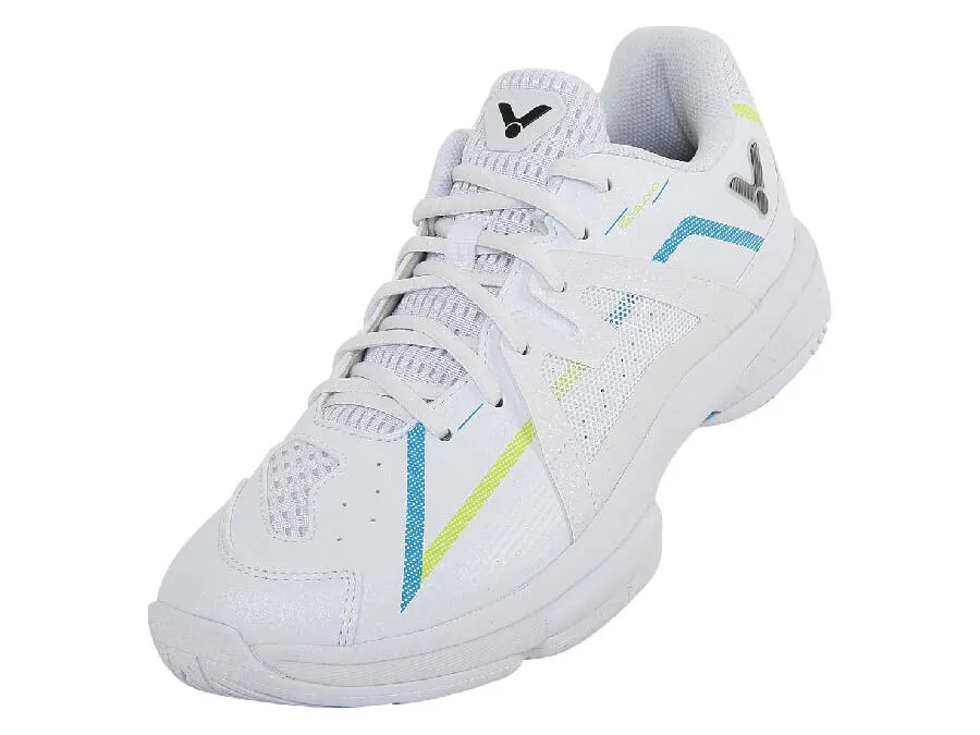 Victor P6500 A Badminton Shoes (White) Outdoor Grip Fast Legend