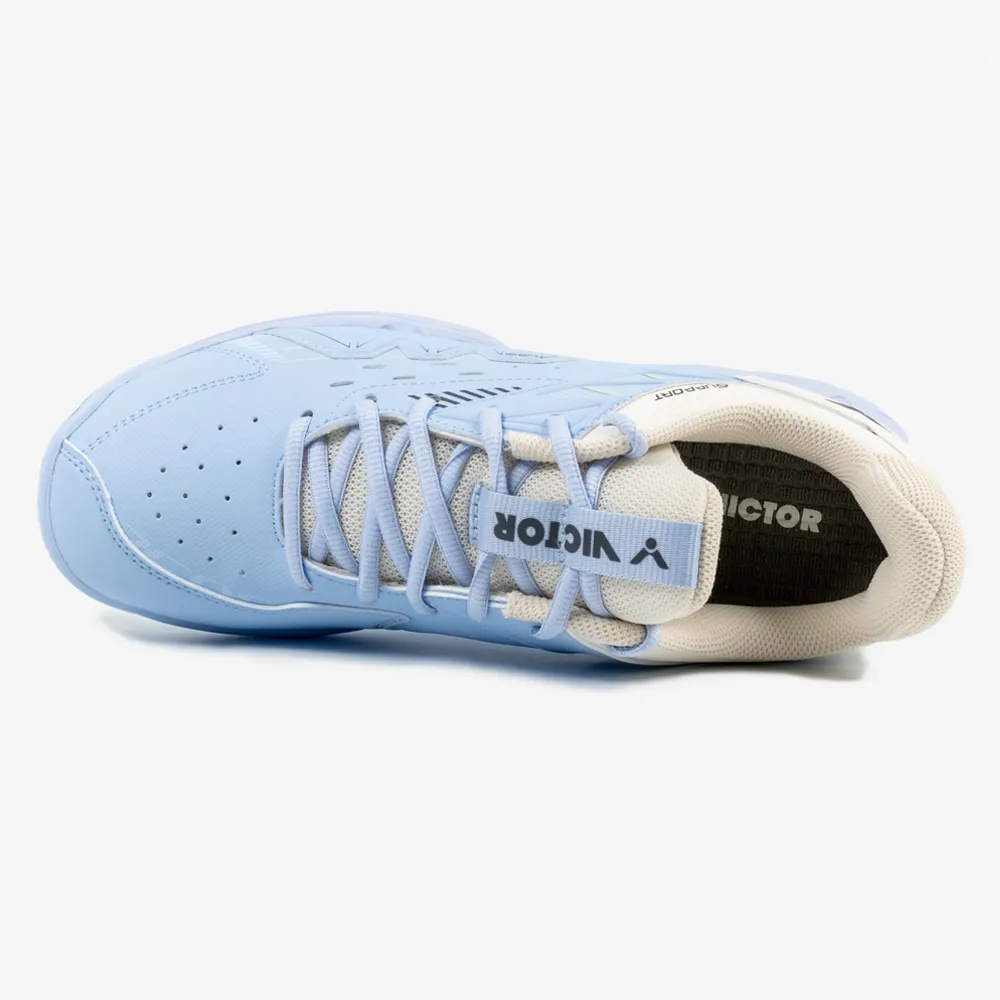 Victor P8500CLS-M Wide Shoe (Glacier Blue) Balance Max Leather Upper