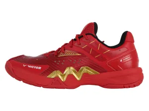 Victor P8500II D Badminton Shoes (Red) Glide Nova Form Titan