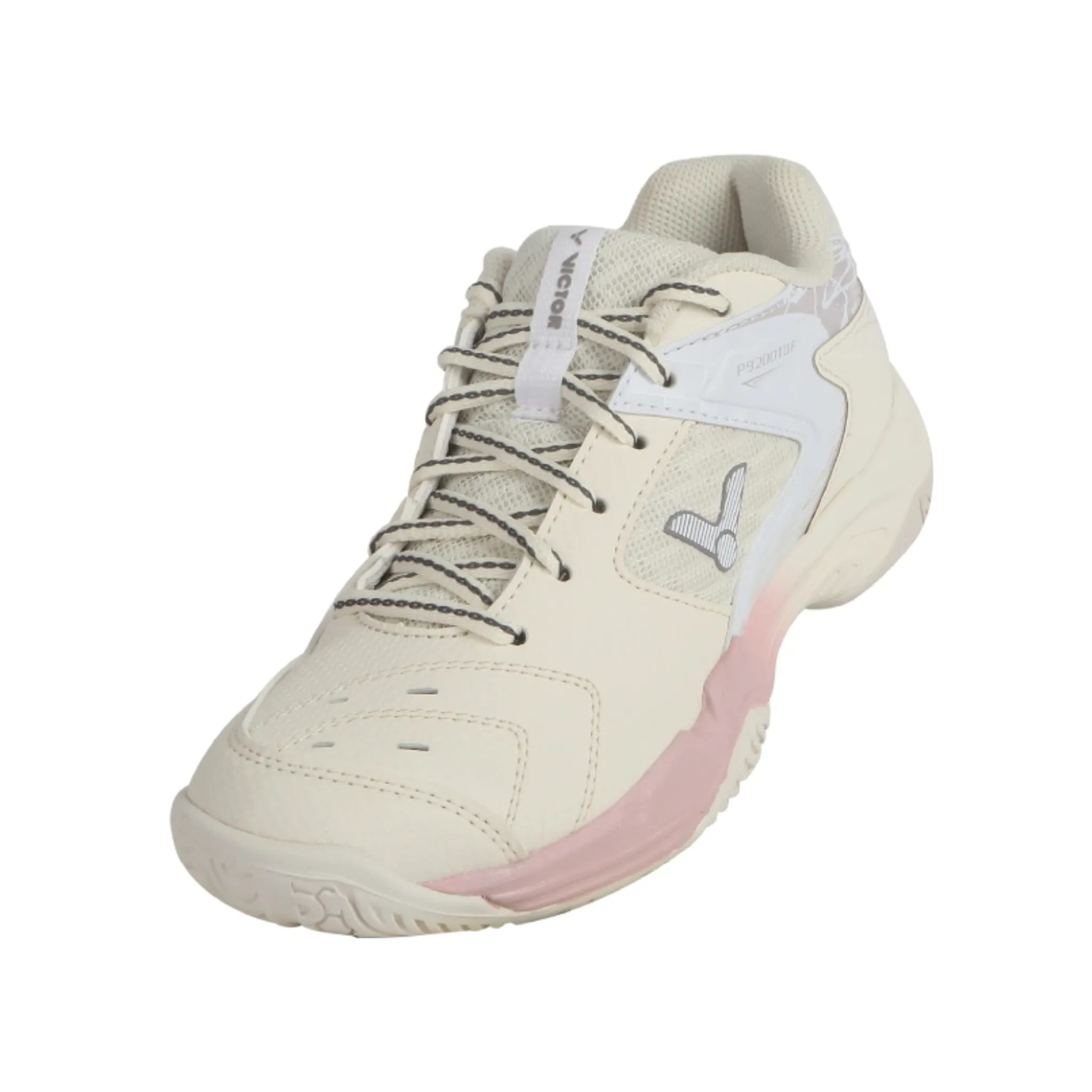 Victor P9200TDF-LI Women's Wide Court Shoes [Gardenia/Chalk Pink] Fast Lite Quick Nova
