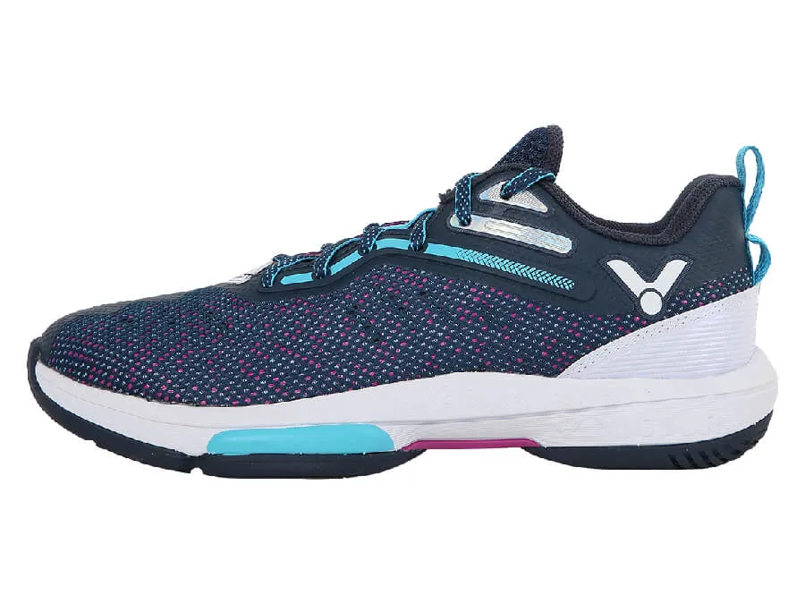 Running Energy Max Victor P9600-BJ Court Shoes [Blue Wing Teal/Purple]