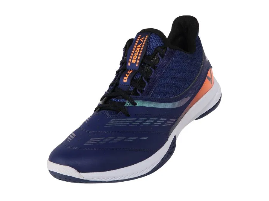 Step Alpha Victor S70 B Court Shoes [Navy Blue]
