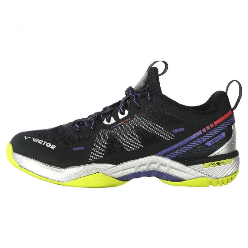 Victor S82III Professional Badminton Shoes (Black) Shield Ultra development
