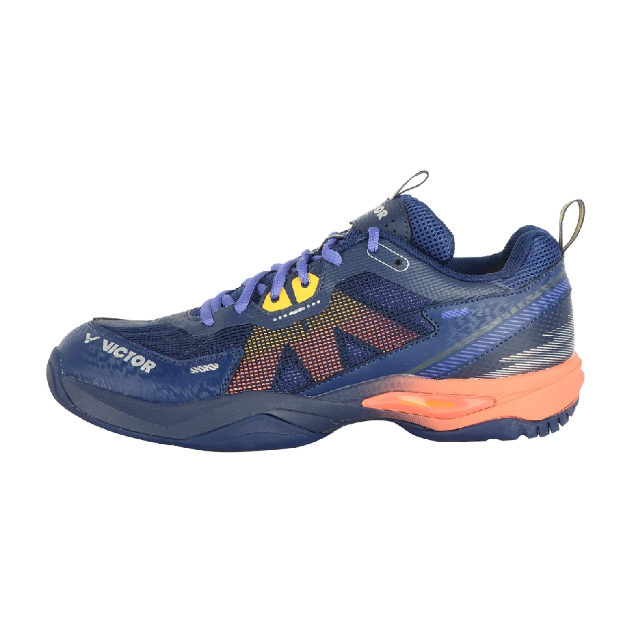 Track One Skating Victor S82TD Court Shoe [Medieval Blue/Neon Orange]