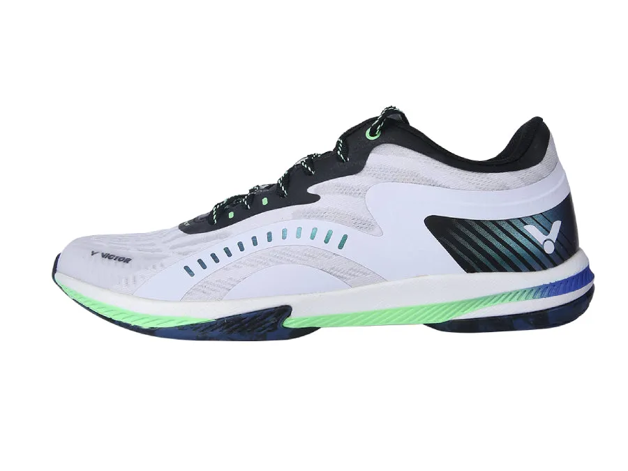 match day Strong Legend Victor S99Elite AC badminton shoes [White/Black]