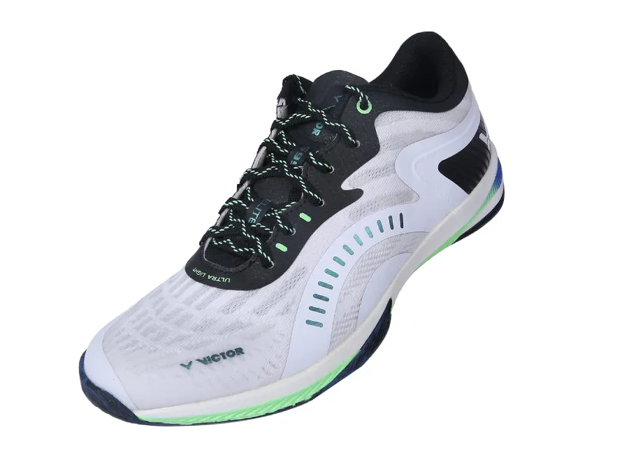 Secure Nova Edge Legend Victor S99Elite AC badminton shoes [White/Black]