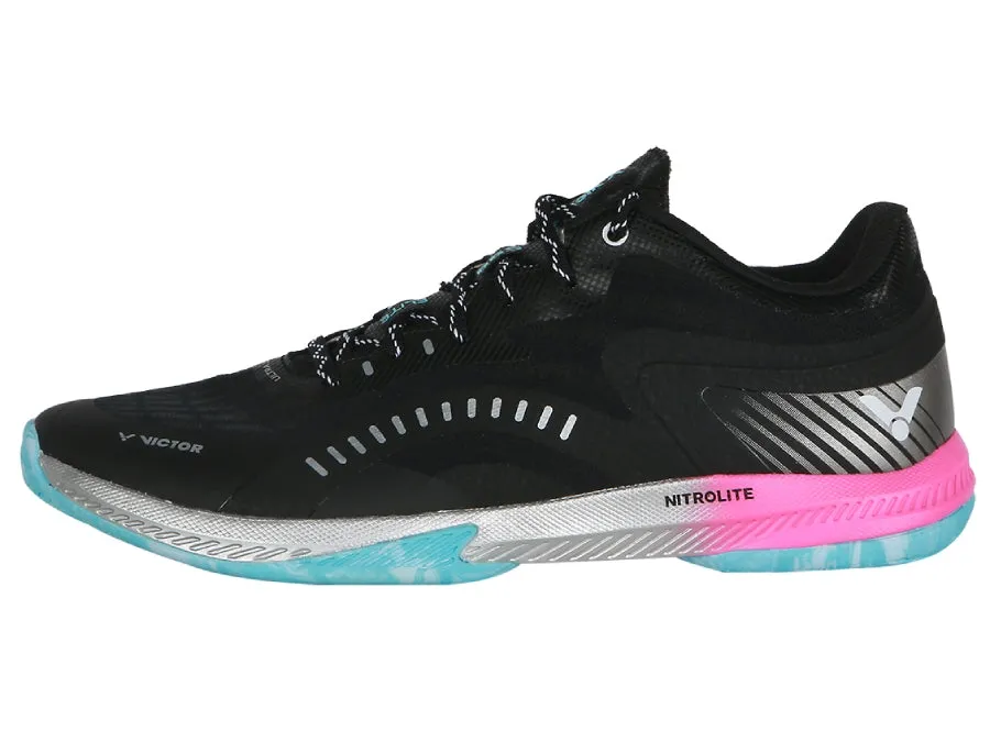 Power MasterX Victor S99Elite C Badminton Shoes (Black)