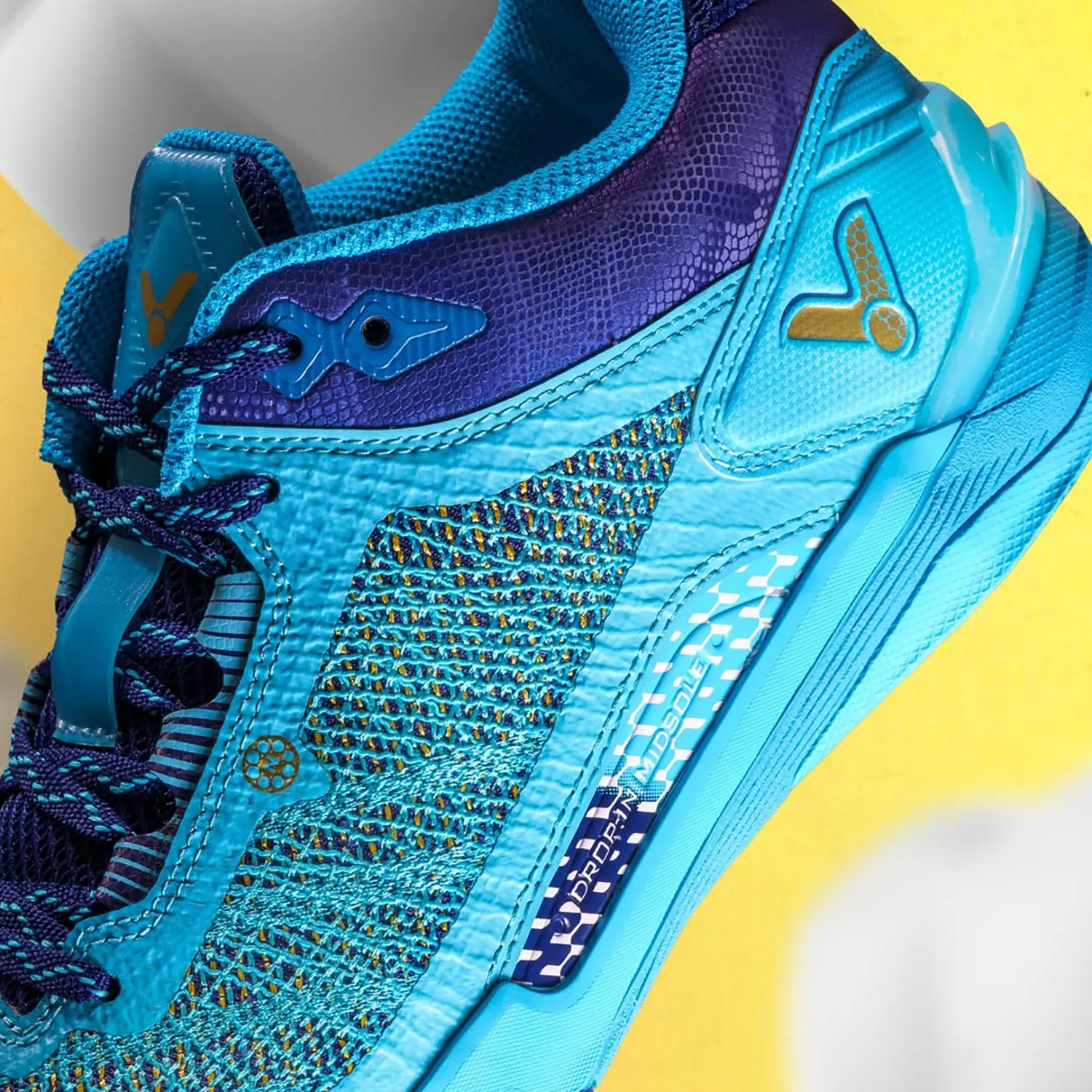 Victor VG2 NitroLite Court Shoe VG2NL-F (Turkey Blue) Form Edge