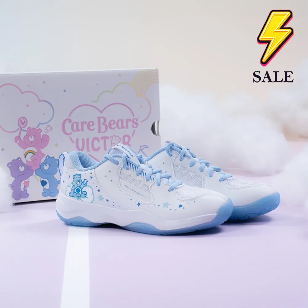 Victor x Care Bears Court Shoes A-CBC AM (White/Blue) Protect Prime