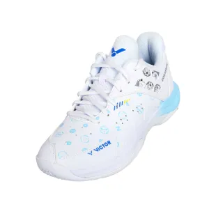 Side Guard Pro Victor X Doraemon P-DRM-A Indoor Court Shoes [Bright White]