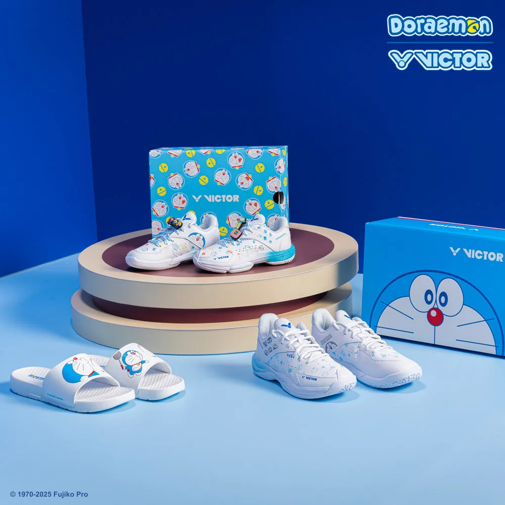 Victor x Doraemon Slipper 008DRM-A (White) health Fast Alpha