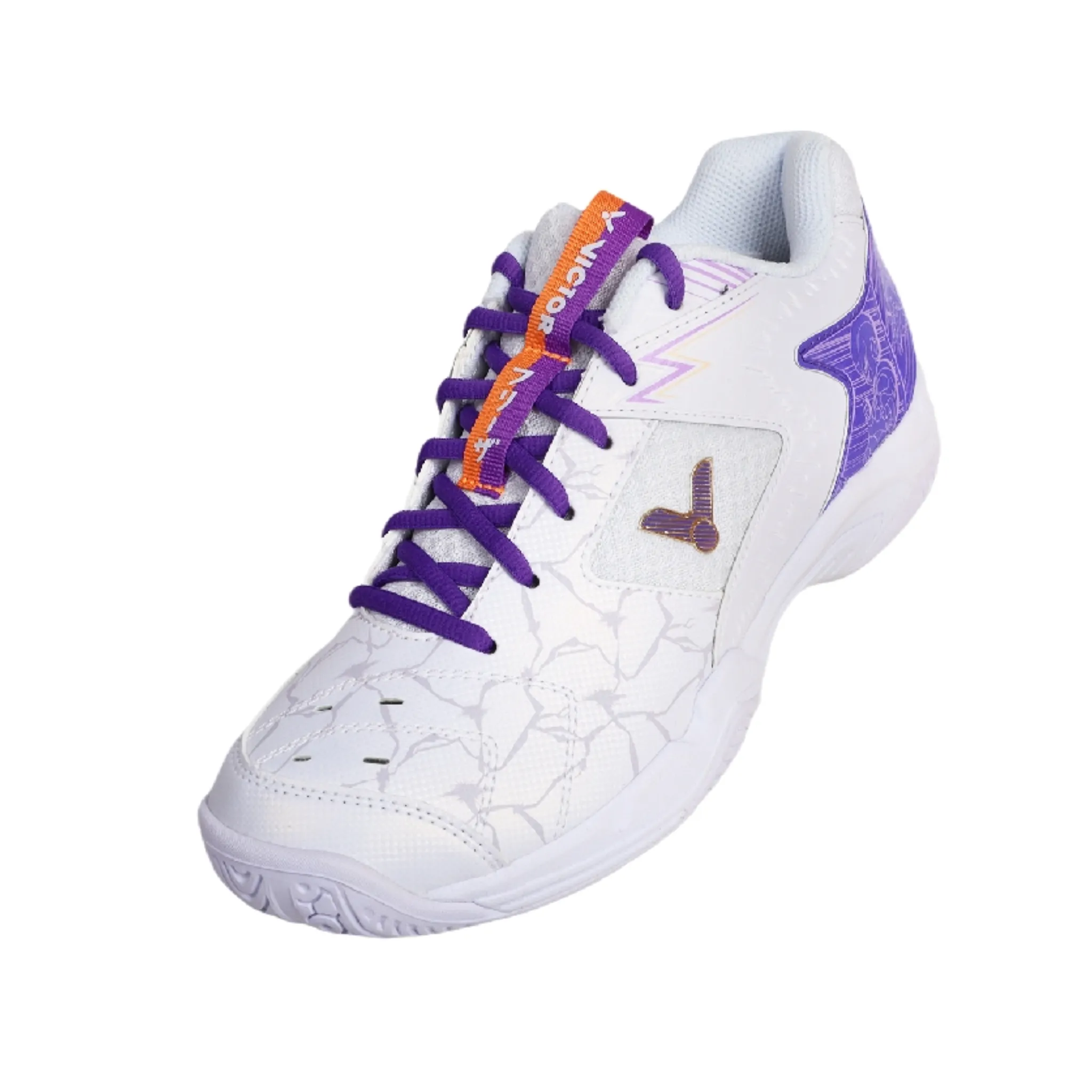 Victor x Dragon Ball Z P-DBZ-A Unisex Indoor Court Shoes [Bright White] Spin Prime